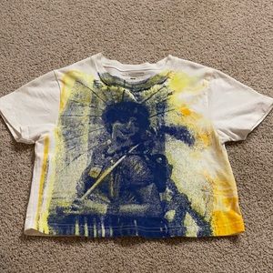 Anna sui graphic tshirt